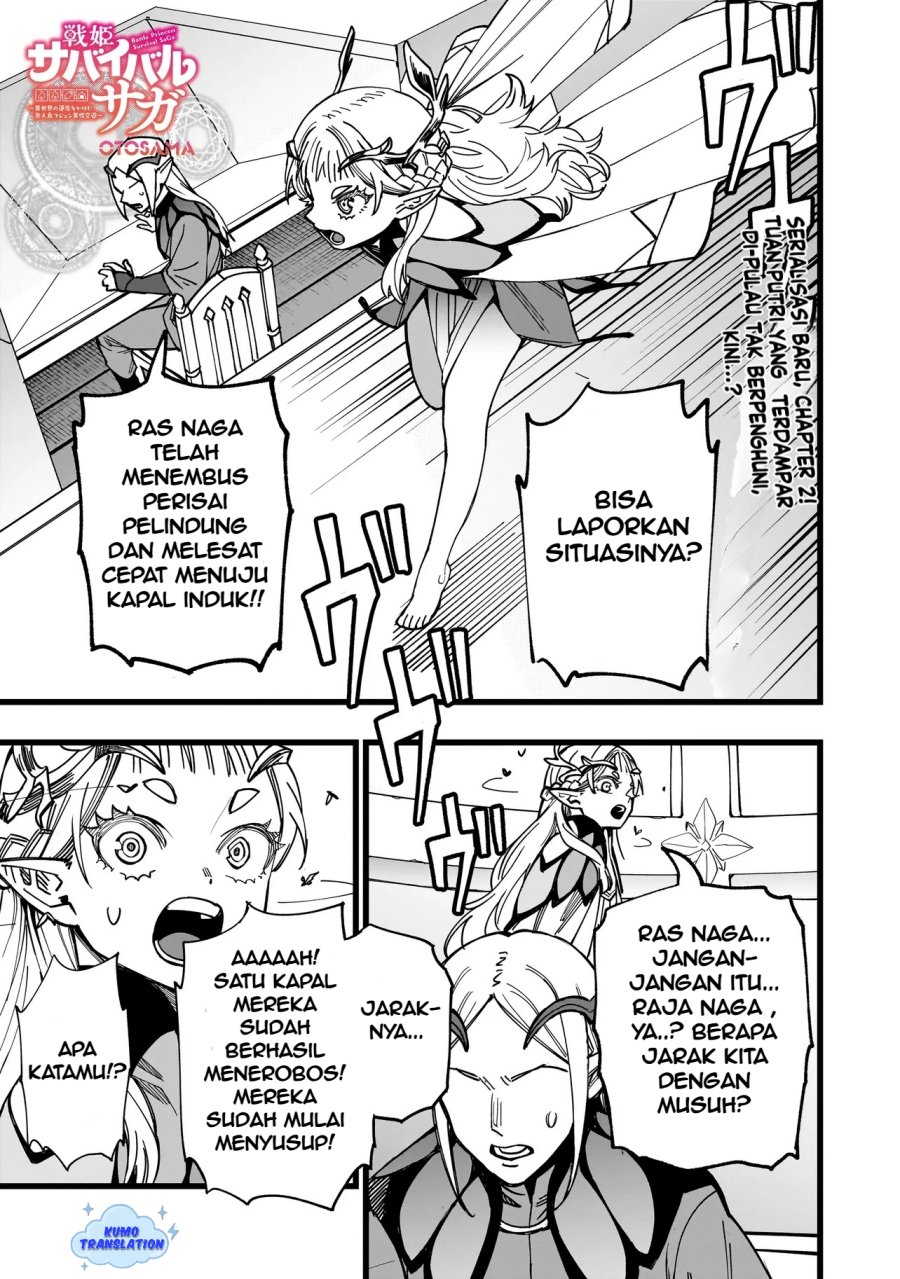 Manga Senki Survival Saga: Isekai no Unmei o Kaketa Mujintou Fujun Iseikouyuu Chapter 2 gambar 2