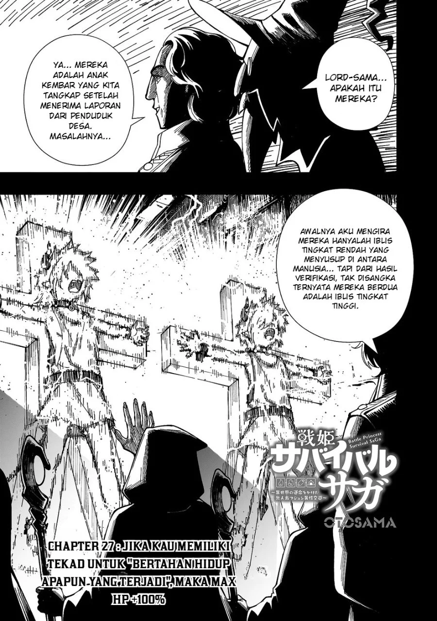 Manga Senki Survival Saga: Isekai no Unmei o Kaketa Mujintou Fujun Iseikouyuu Chapter 27 gambar 2