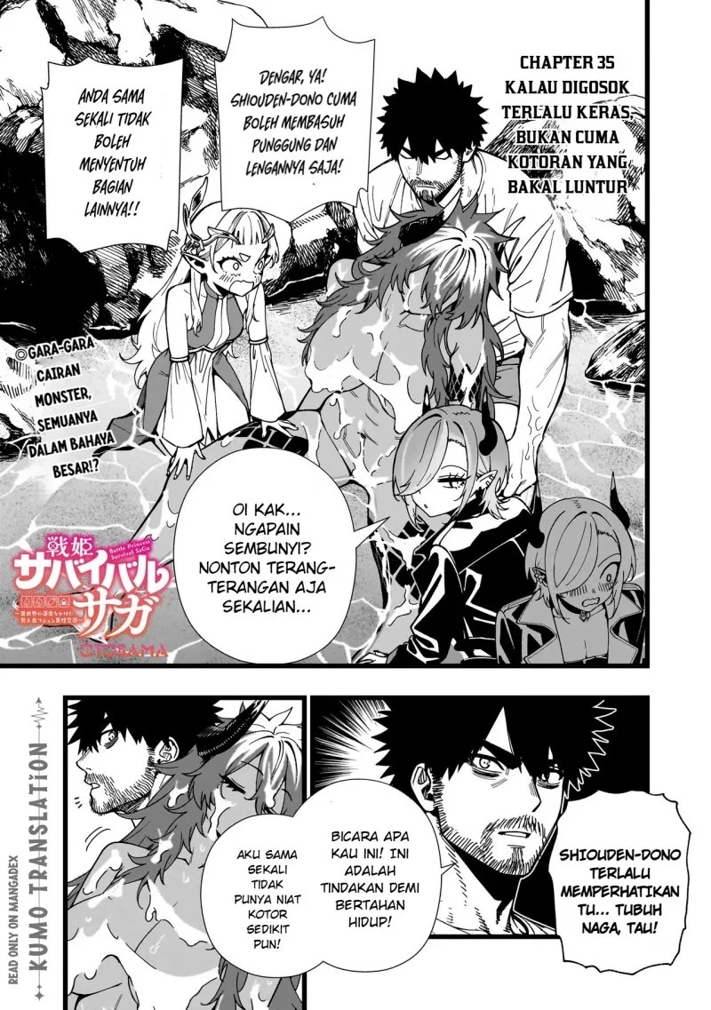 Manga Senki Survival Saga: Isekai no Unmei o Kaketa Mujintou Fujun Iseikouyuu Chapter 35 gambar 2