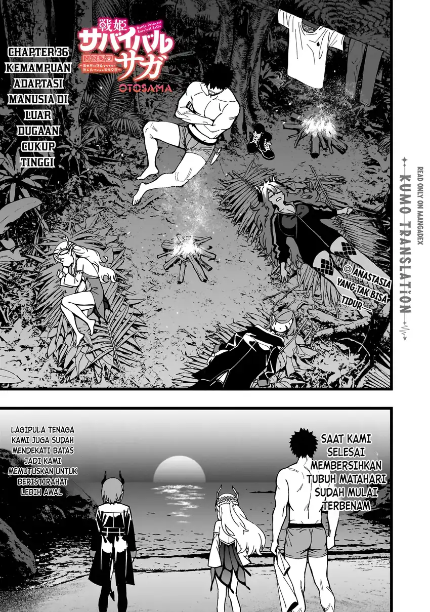 Manga Senki Survival Saga: Isekai no Unmei o Kaketa Mujintou Fujun Iseikouyuu Chapter 36 gambar 2
