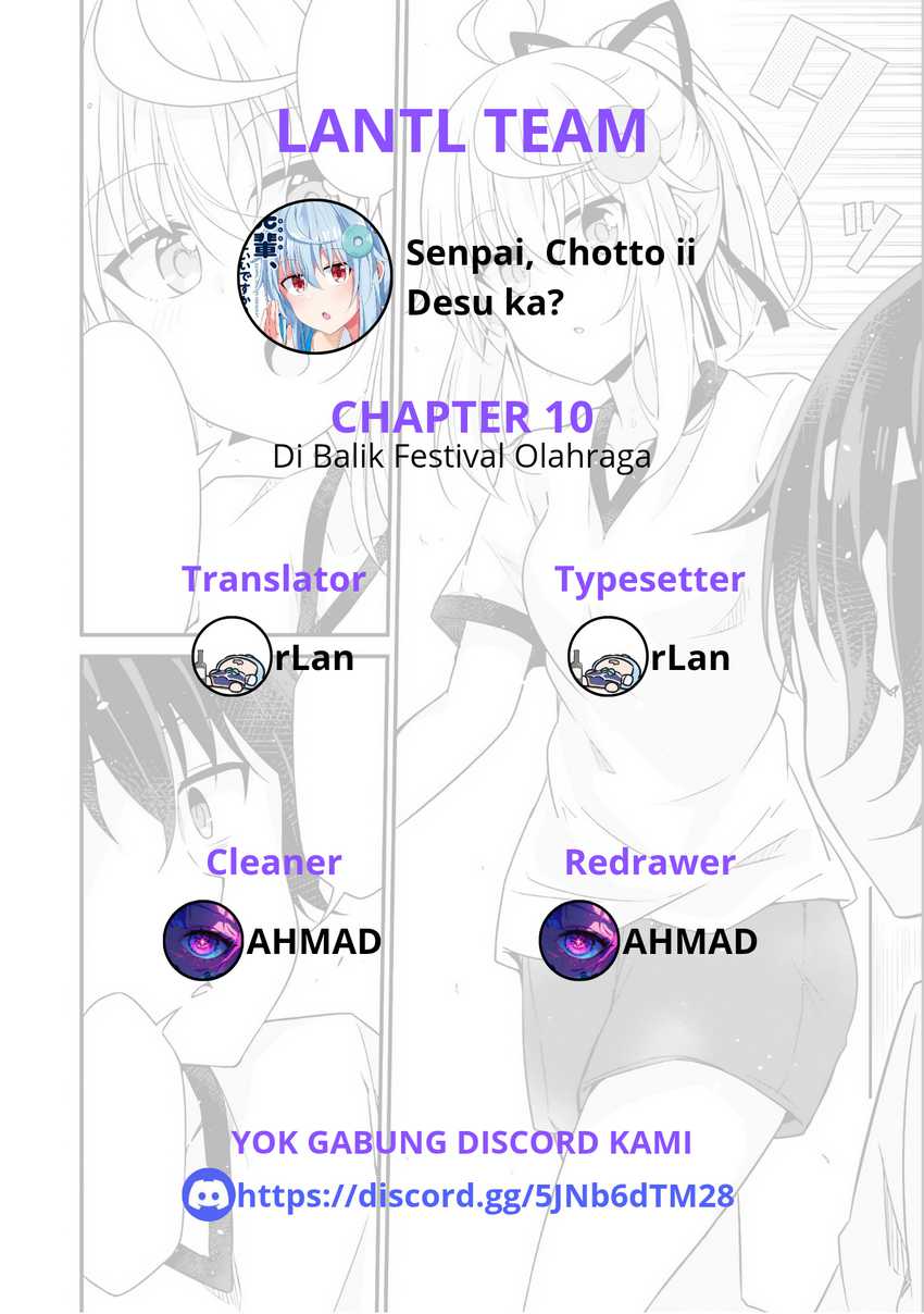 Komik Senpai, Chotto ii Desu ka? Chapter 10 gambar 1