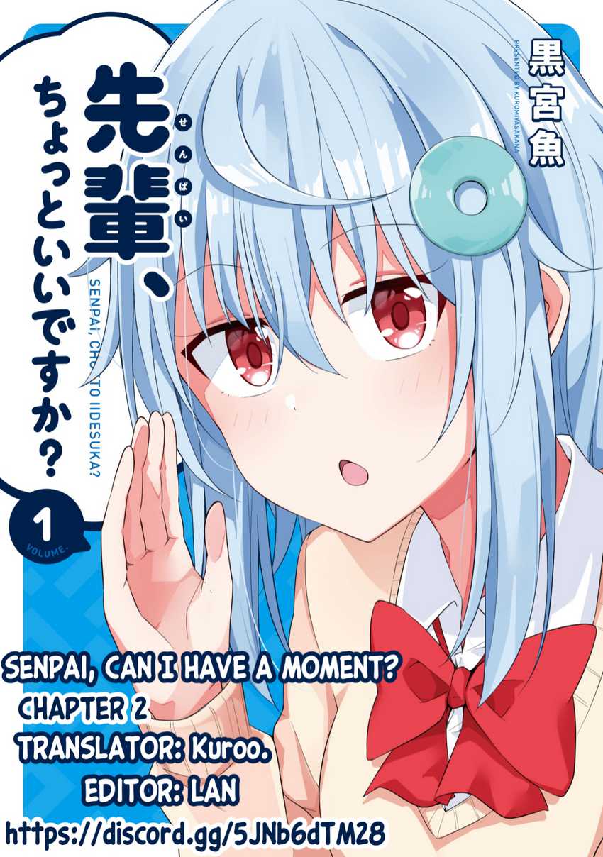 Komik Senpai, Chotto ii Desu ka? Chapter 2 gambar 1