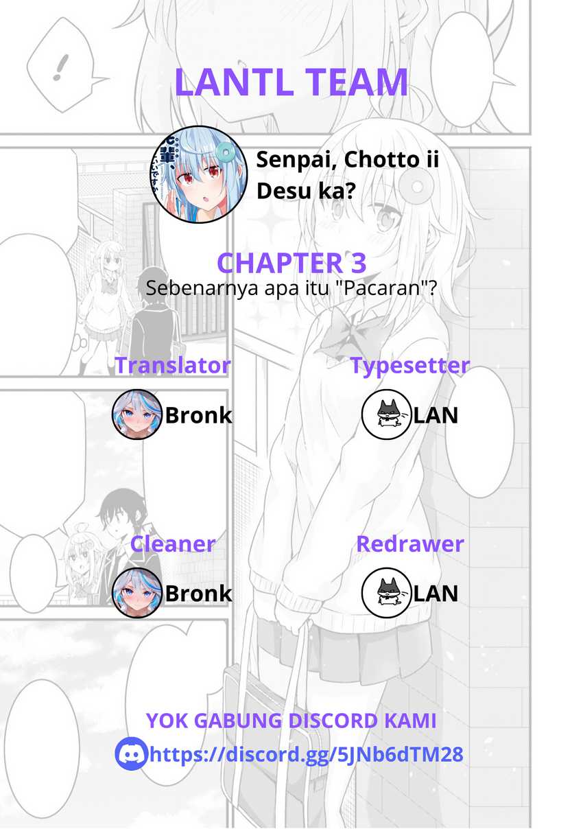 Komik Senpai, Chotto ii Desu ka? Chapter 3 gambar 1