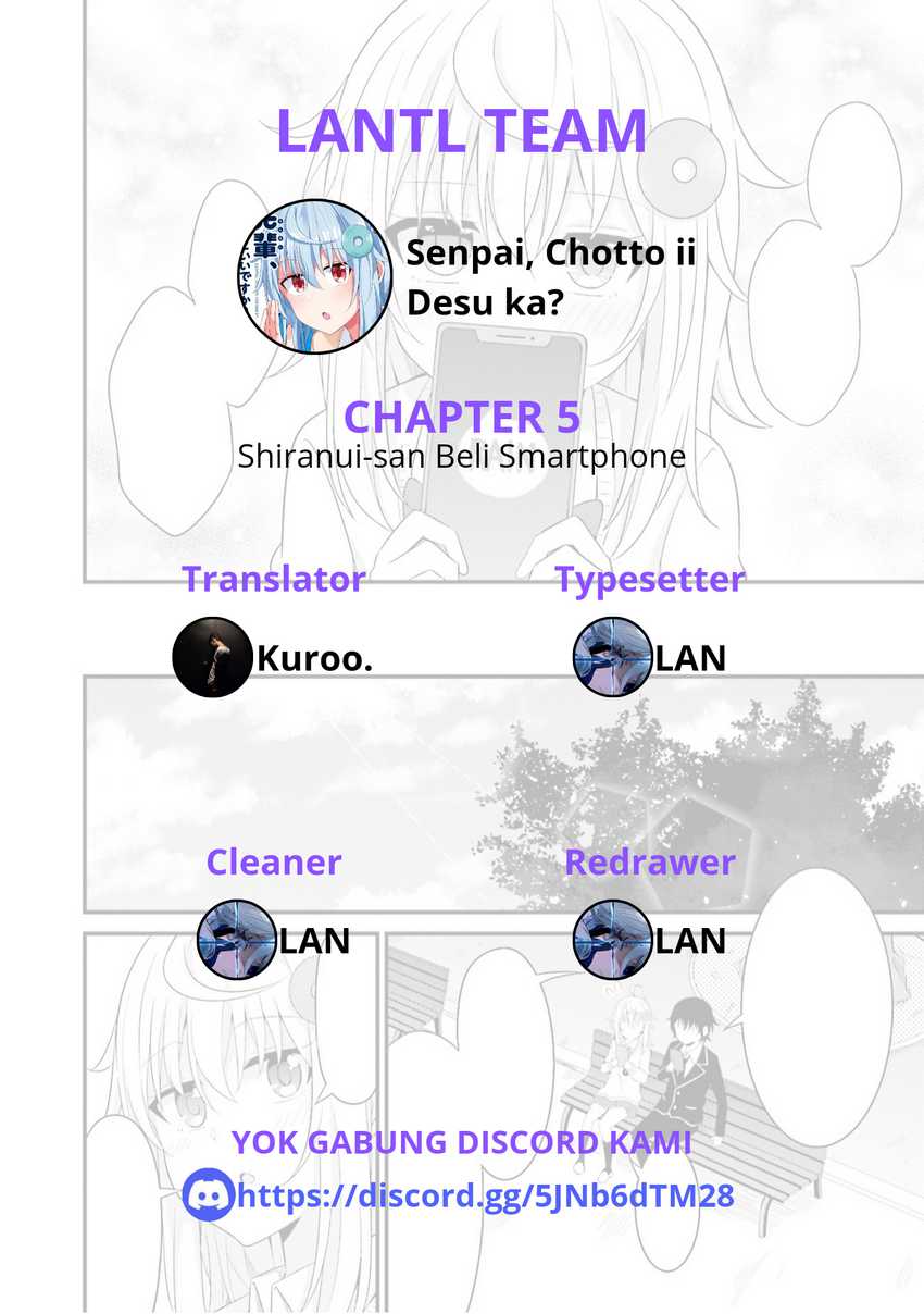 Komik Senpai, Chotto ii Desu ka? Chapter 5 gambar 1