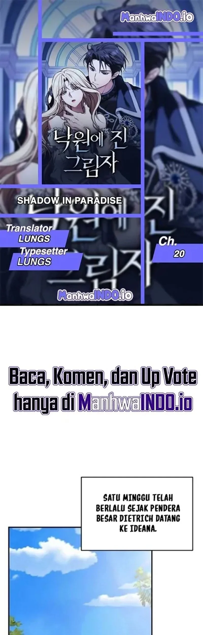 Komik Shadow of Paradise Chapter 20 gambar 1
