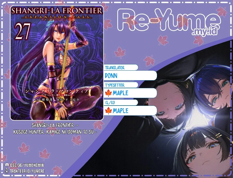Komik Shangri-La Frontier ~ Kusoge Hunter, Kamige ni Idoman to su~ Chapter 272 gambar 1