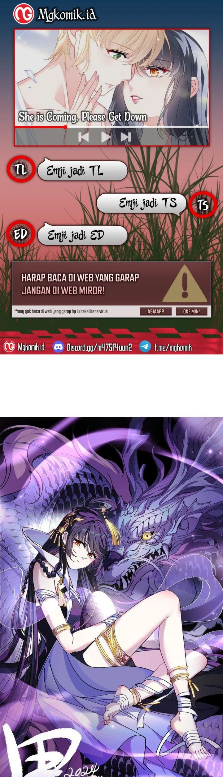 Komik She Is Coming, Please Get Down! Chapter 340 gambar 1