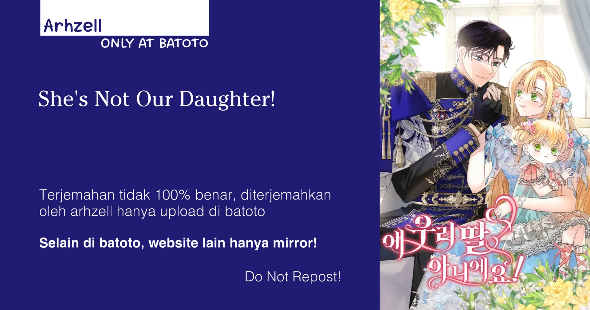 Komik She’s Not Our Daughter! Chapter 11 gambar 1
