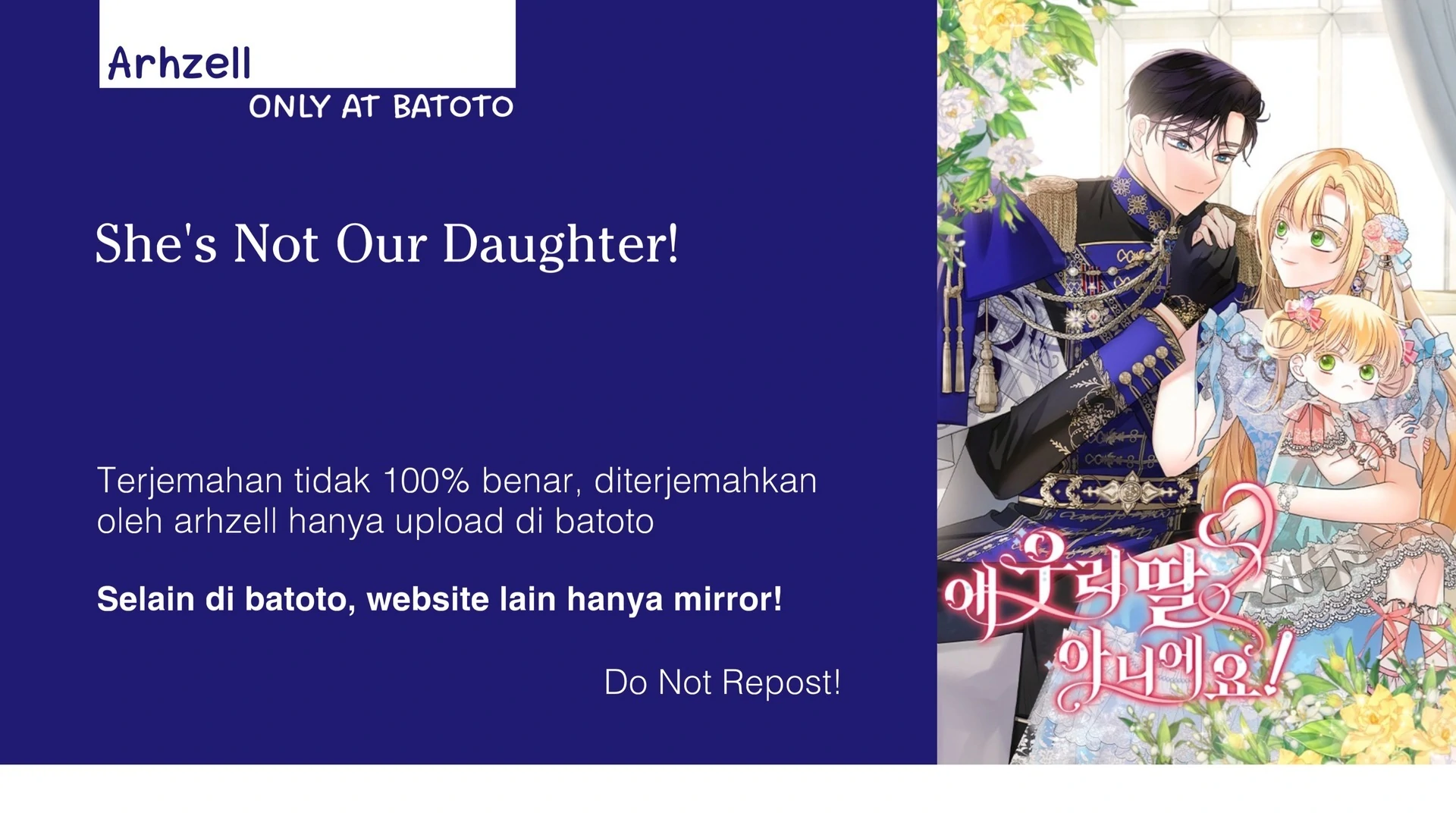 Komik She’s Not Our Daughter! Chapter 15 gambar 1