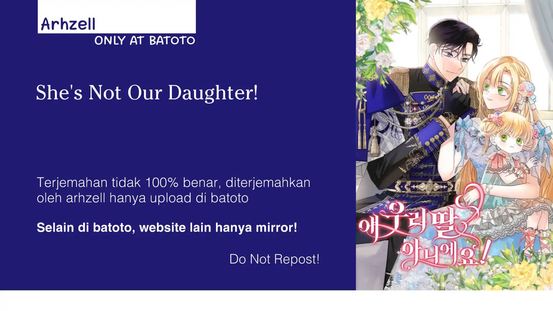 Komik She’s Not Our Daughter! Chapter 16 gambar 1
