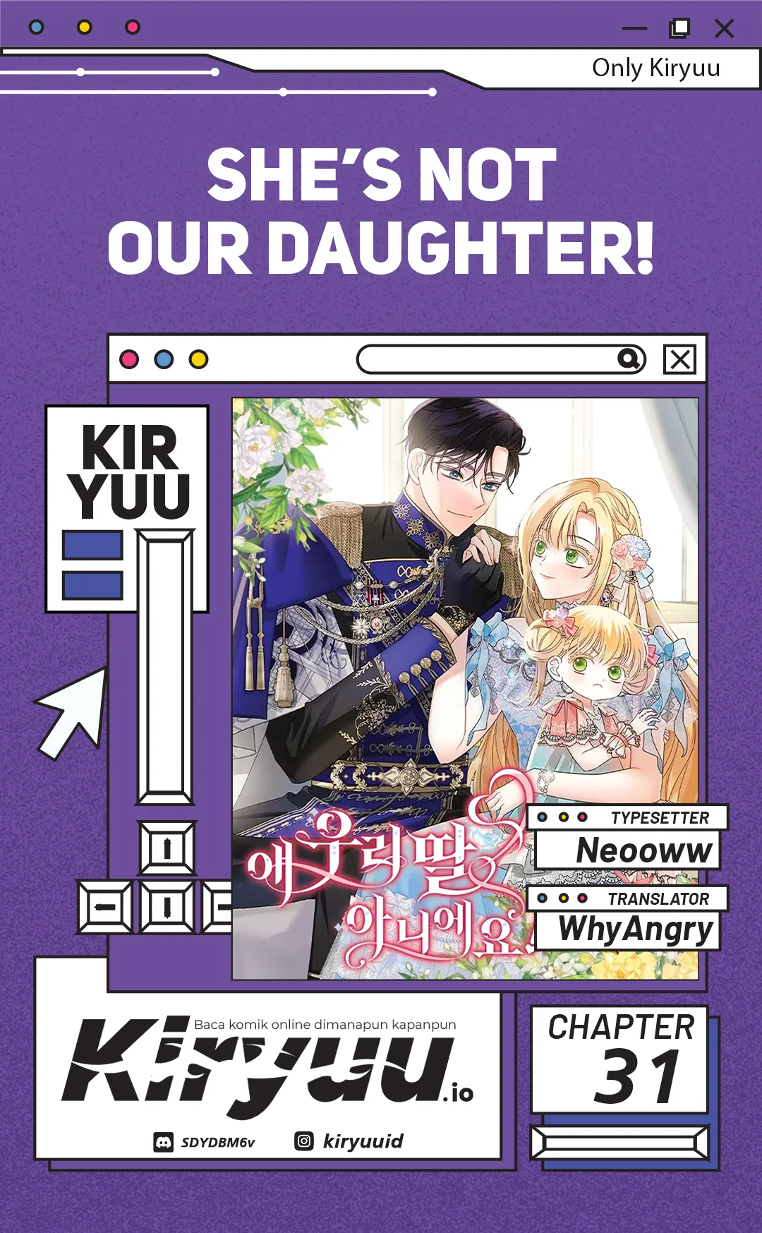 Komik She’s Not Our Daughter! Chapter 31 gambar 1