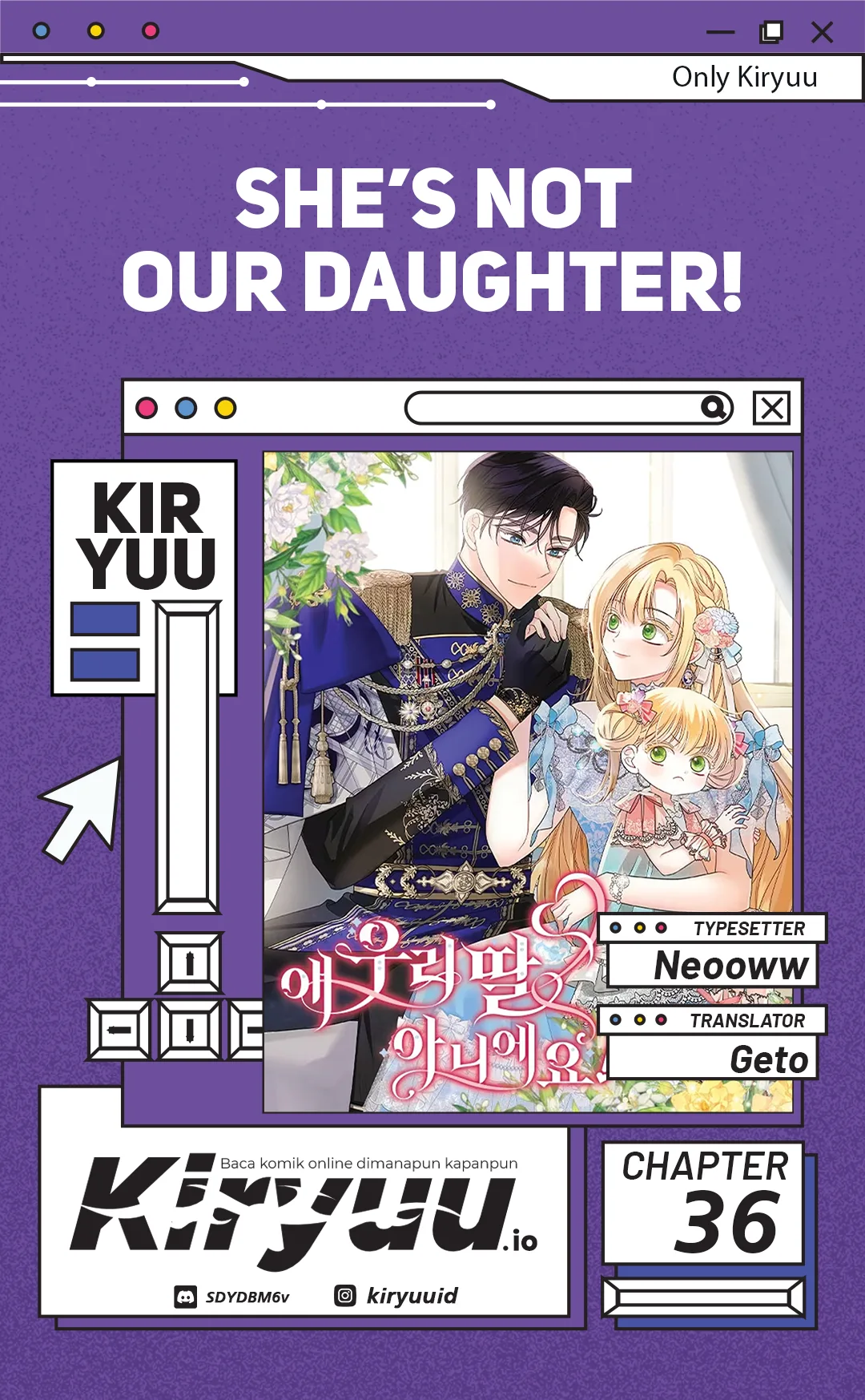 Komik She’s Not Our Daughter! Chapter 36 gambar 1