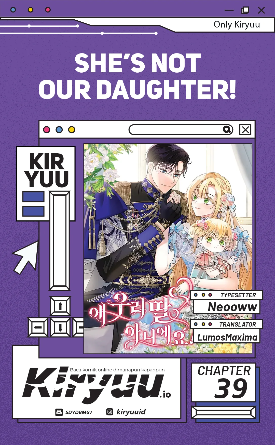 Komik She’s Not Our Daughter! Chapter 39 gambar 1