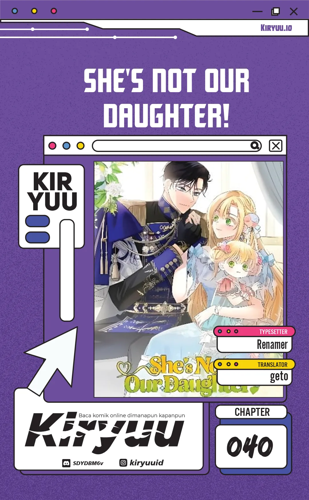 Komik She’s Not Our Daughter! Chapter 40 gambar 1