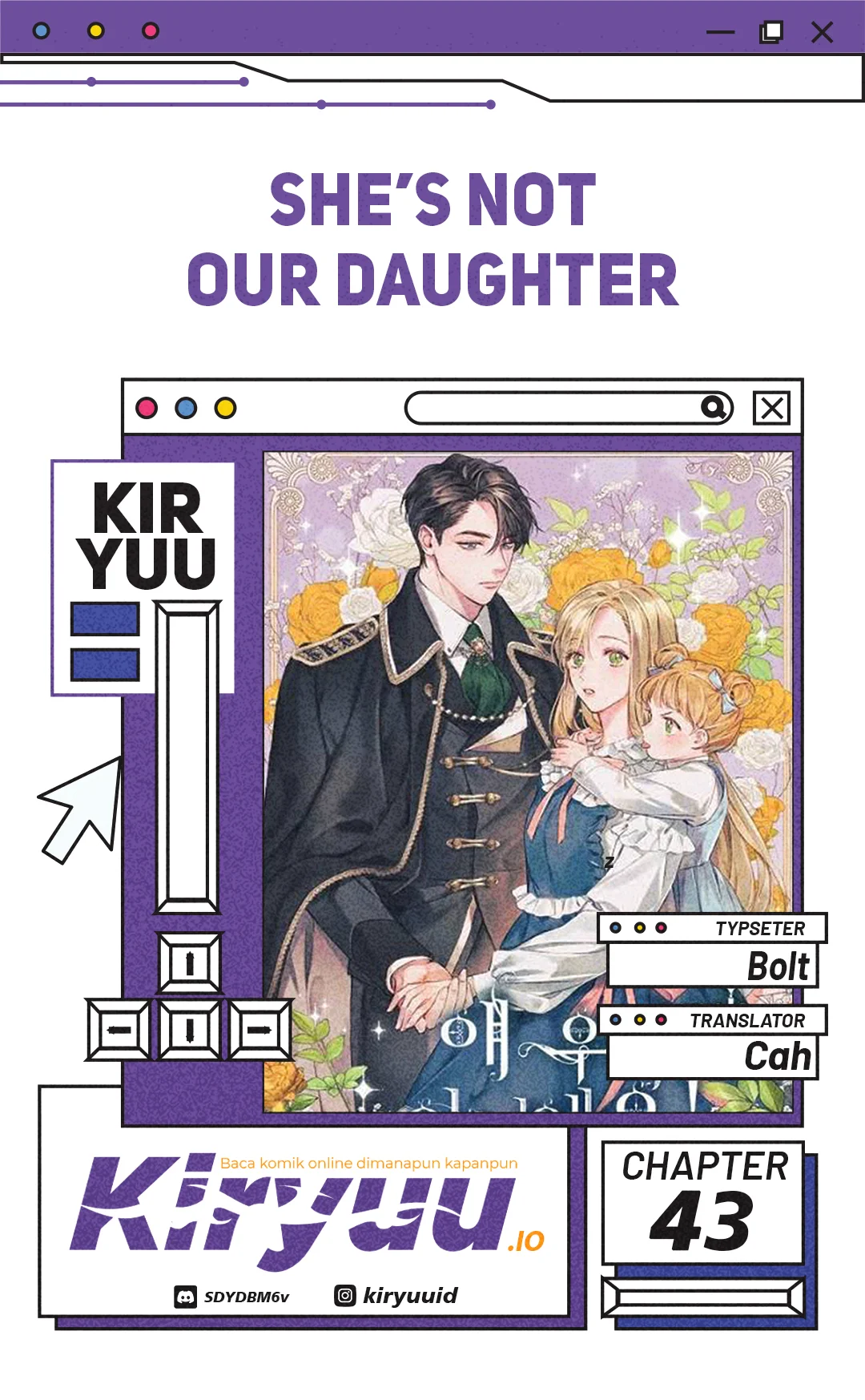 Komik She’s Not Our Daughter! Chapter 43 gambar 1