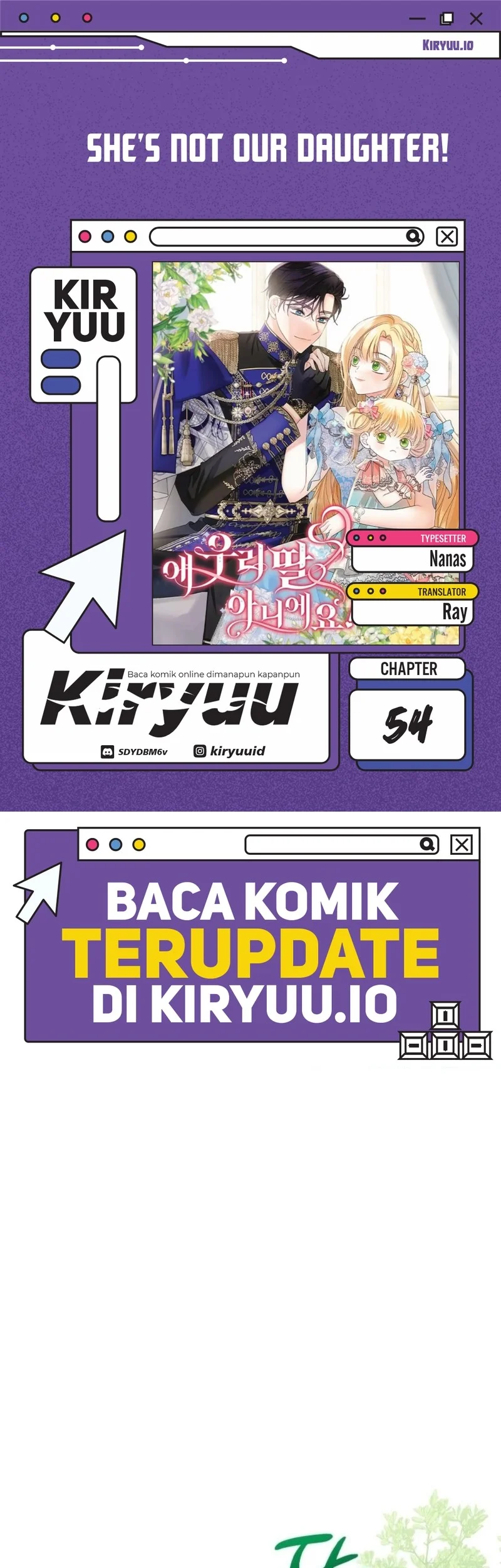 Komik She’s Not Our Daughter! Chapter 54 gambar 1