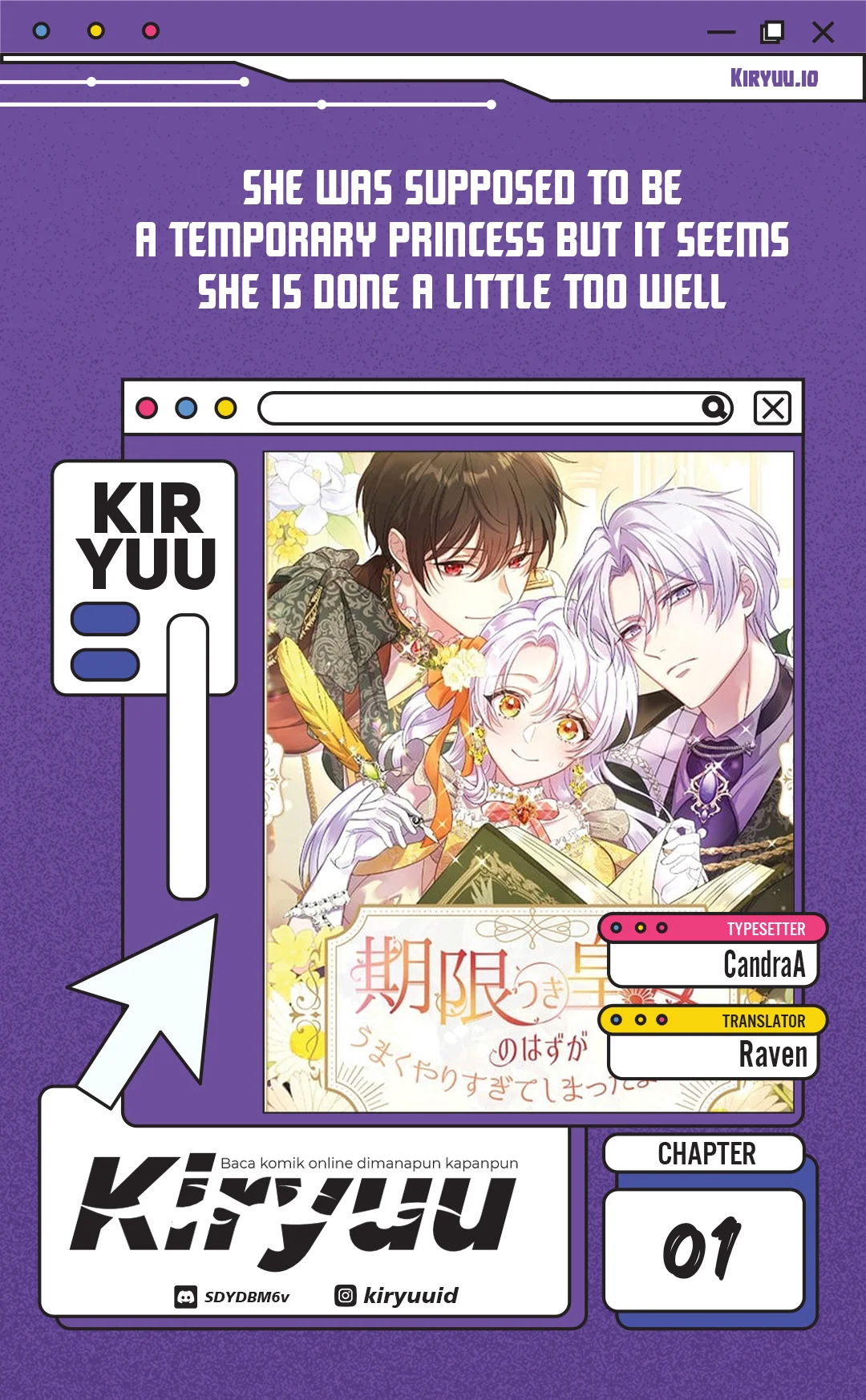 Komik She Was Supposed To Be A Temporary Princess But It Seems She Is Done A Little Too Well Chapter 1 gambar 1
