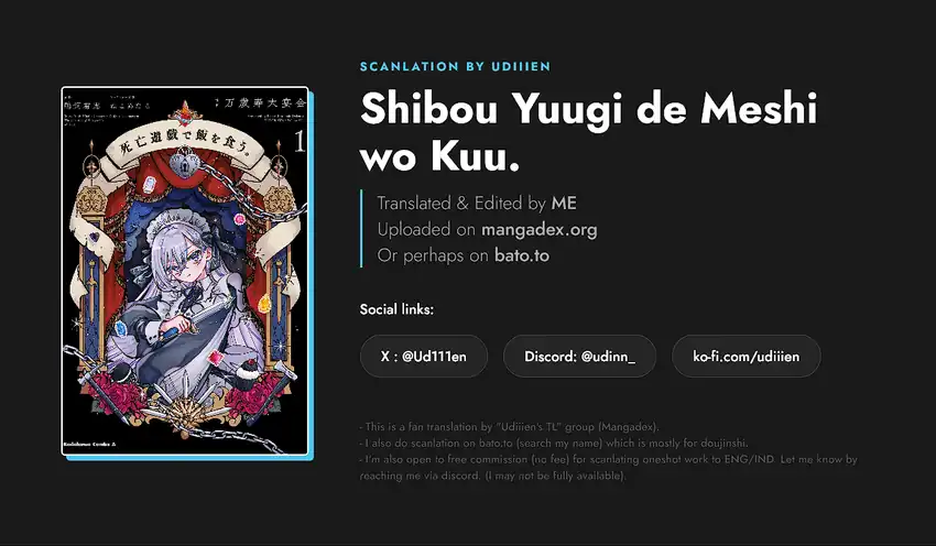 Komik Shibou Yuugi de Meshi wo Kuu. Chapter 5 gambar 1