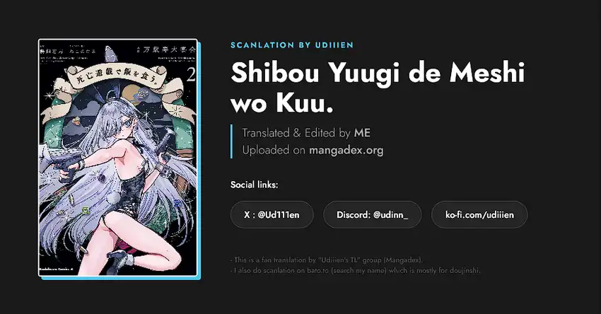 Komik Shibou Yuugi de Meshi wo Kuu. Chapter 7 gambar 1