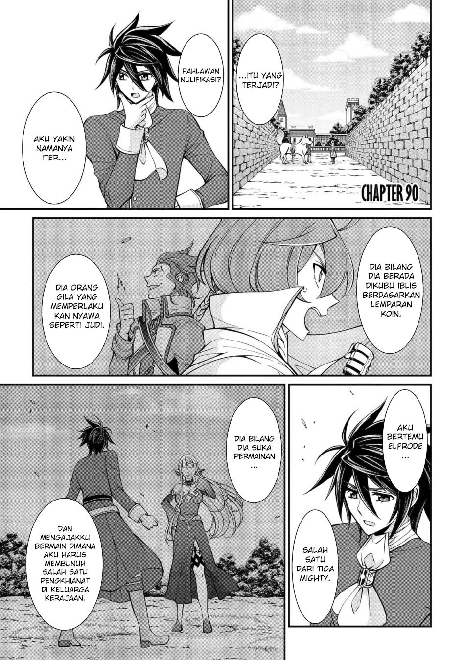 Manga Shikkoku tsukai no saikyo yusha nakama zen’in ni uragira retanode saikyo no mamono Chapter 90 gambar 2