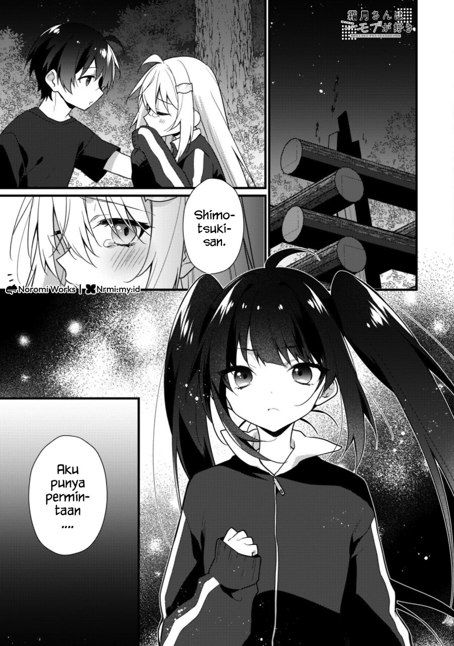 Komik Shimotsuki-san wa Mob ga Suki Chapter 18 gambar 1