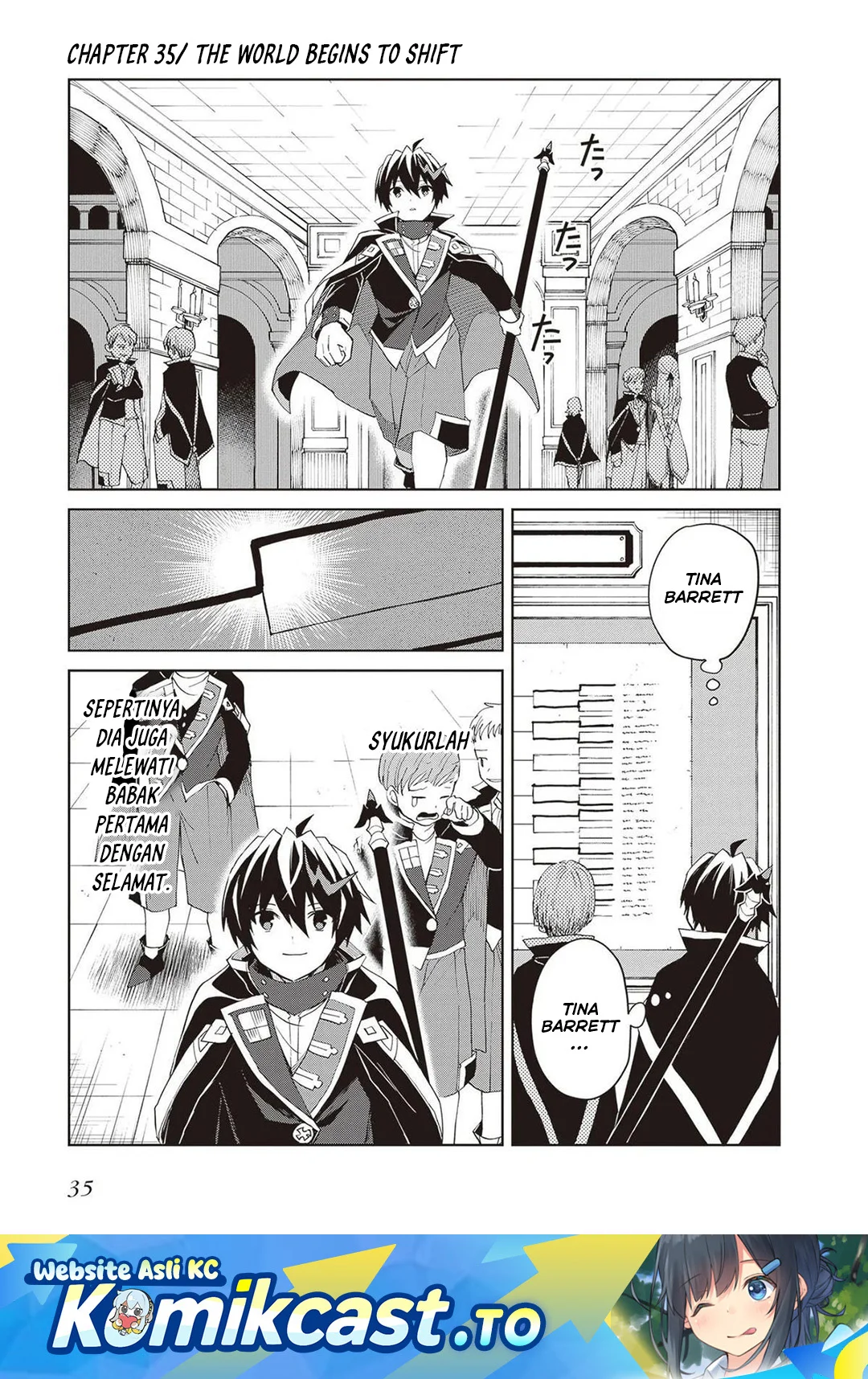 Komik Shin no Jitsuryoku wa Girigiri made Kakushite Iyou to Omou Chapter 35 gambar 1