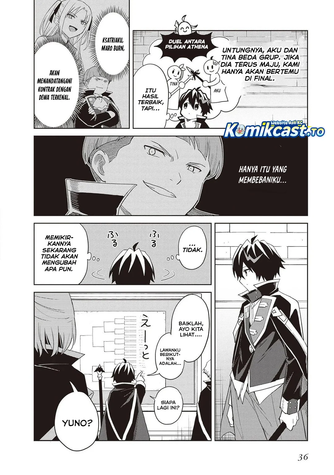 Manga Shin no Jitsuryoku wa Girigiri made Kakushite Iyou to Omou Chapter 35 gambar 2