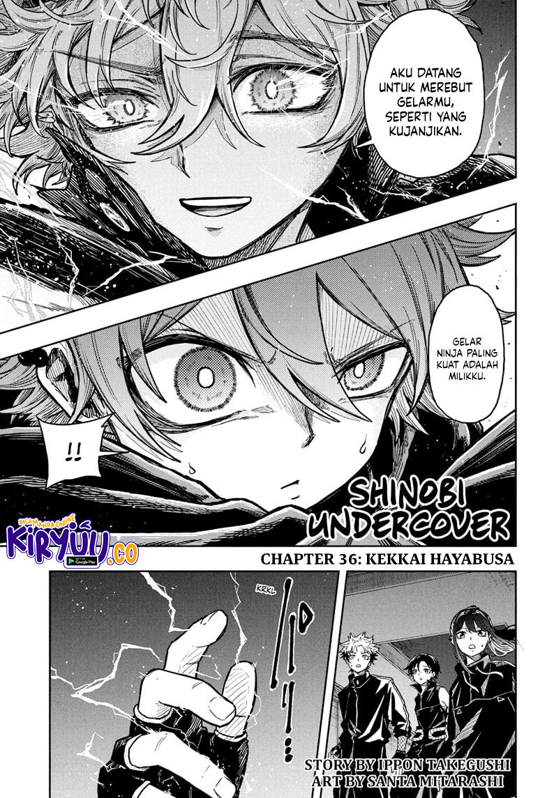 Komik Shinobi Undercover Chapter 36 gambar 1