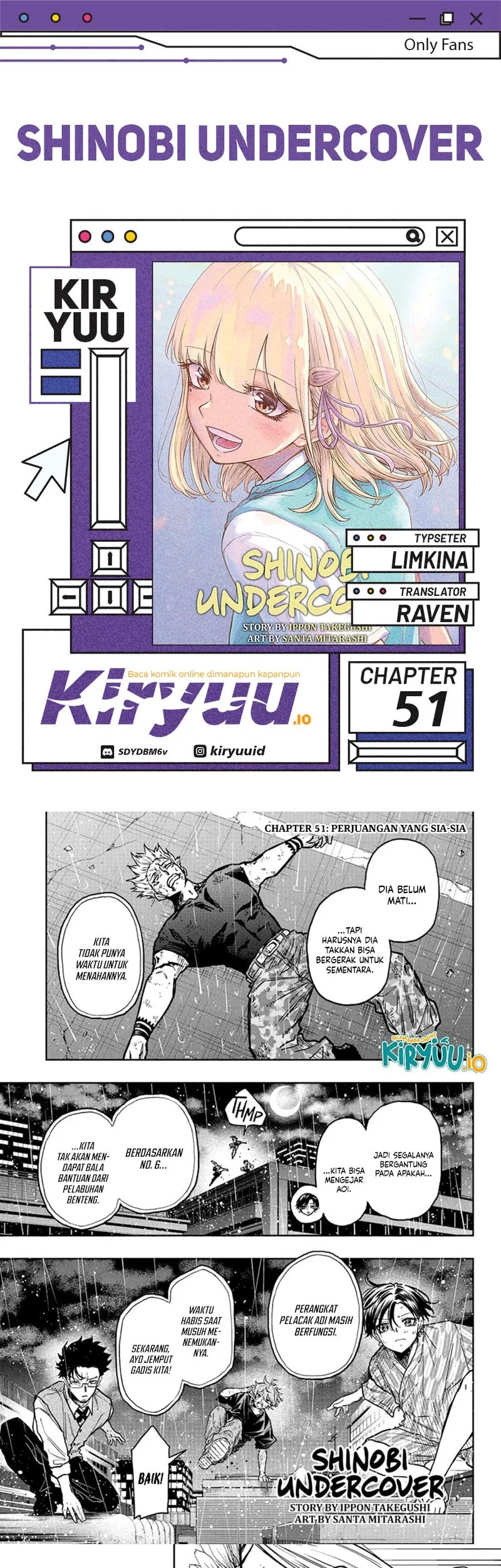 Komik Shinobi Undercover Chapter 51 gambar 1