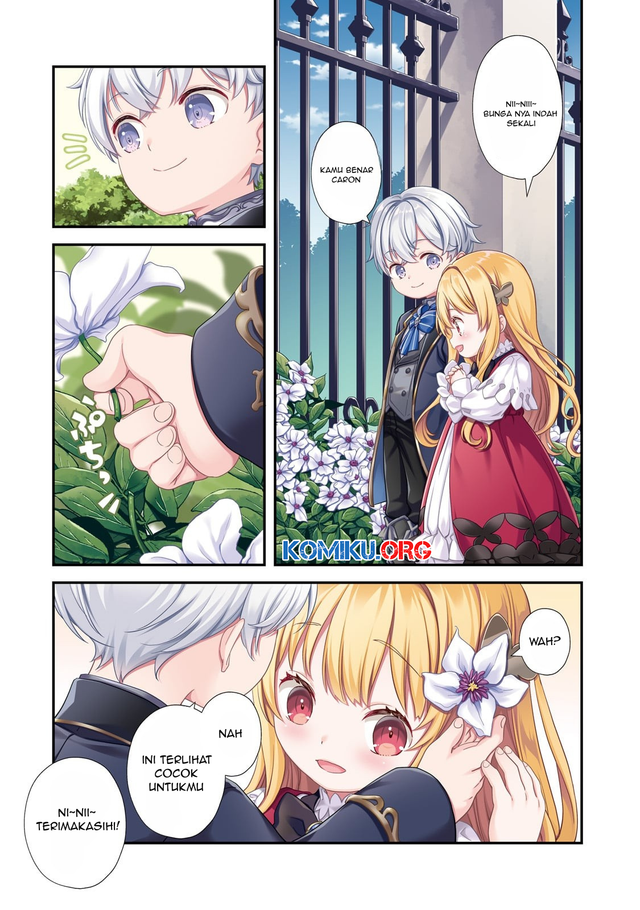 Manga Shinu Unmei ni Aru Akuyaku Reijou no Ani ni Tensei shitanode, Imouto wo Sodatete Mirai wo Kaetai to Omoimasu ~Sekai Saikyou wa Ore dakedo, Sekai Saikawa wa Imouto ni Chigainai~ Chapter 1 gambar 2
