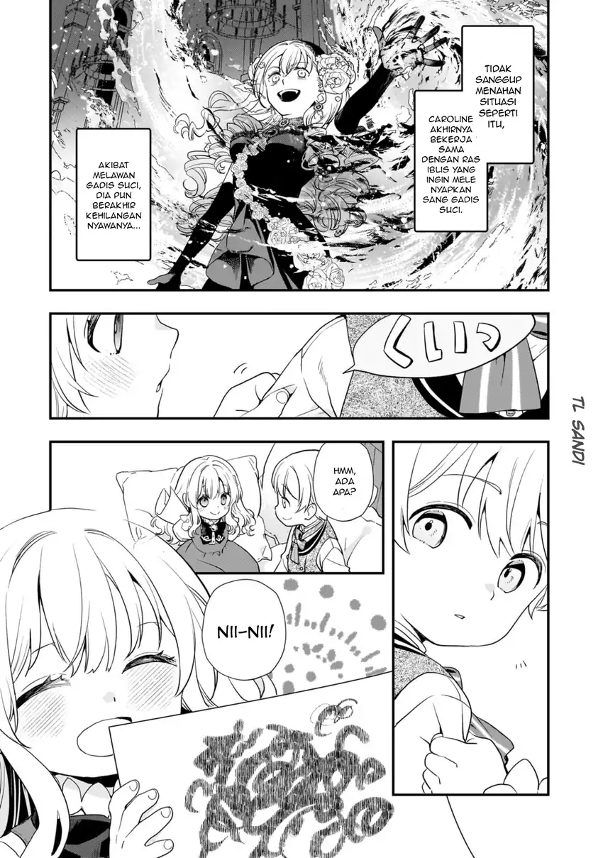 Shinu Unmei ni Aru Akuyaku Reijou no Ani ni Tensei Shita node, Imouto wo Sodatete Mirai wo Kaetai to Omoimasu Chapter 2 Gambar 3