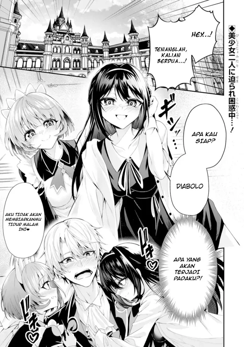 Manga Shokei Flag No Akuyaku Kizoku Ni Tensei Shitaga, Shinitakunainode Yami Maho Wo Kiwamete Heroine Tachi Wo Sukuimasu Byojakuna Heroine Wo Care Shitara Naze Ka Ore Ga Dekiai Sareta Ken Chapter 1.1 gambar 2
