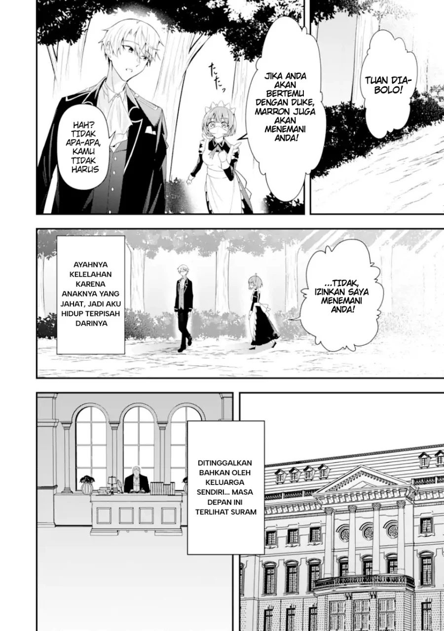 Manga Shokei Flag No Akuyaku Kizoku Ni Tensei Shitaga, Shinitakunainode Yami Maho Wo Kiwamete Heroine Tachi Wo Sukuimasu Byojakuna Heroine Wo Care Shitara Naze Ka Ore Ga Dekiai Sareta Ken Chapter 1.2 gambar 2