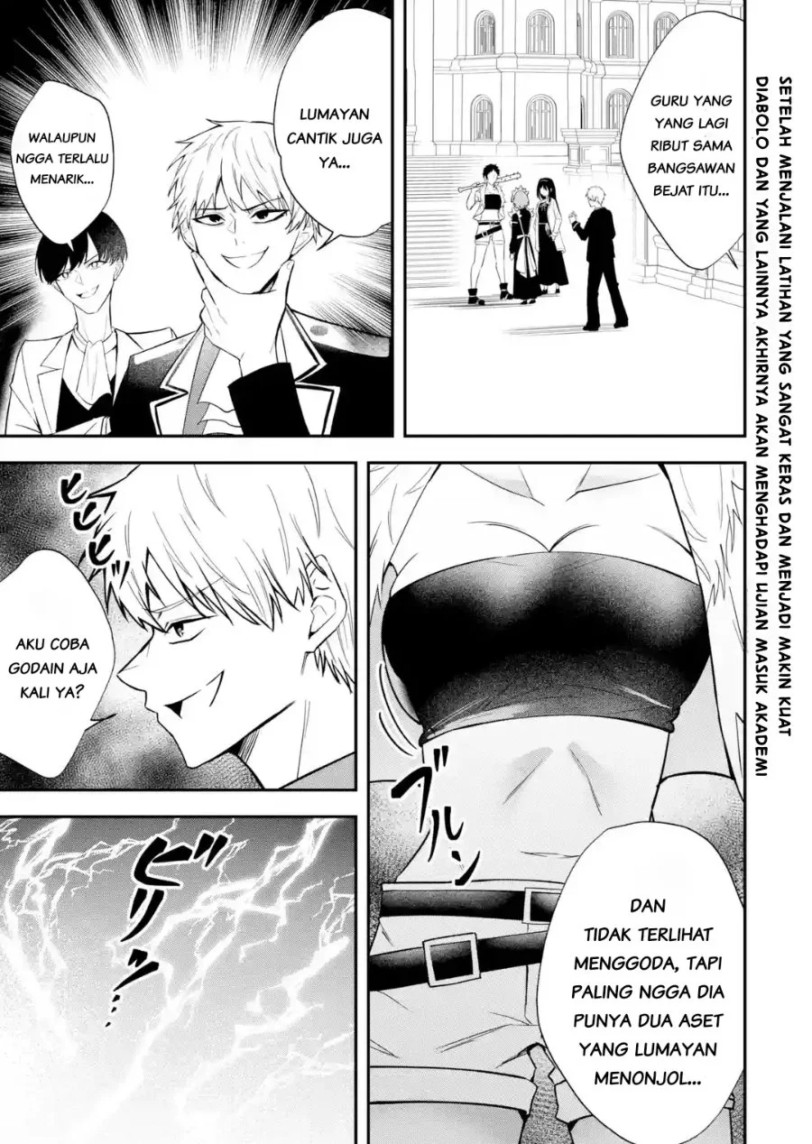 Komik Shokei Flag No Akuyaku Kizoku Ni Tensei Shitaga, Shinitakunainode Yami Maho Wo Kiwamete Heroine Tachi Wo Sukuimasu Byojakuna Heroine Wo Care Shitara Naze Ka Ore Ga Dekiai Sareta Ken Chapter 4.1 gambar 1