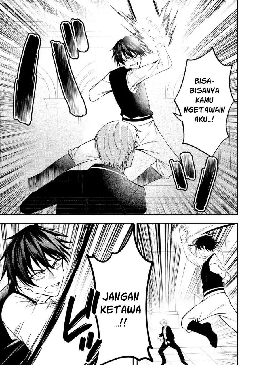 Komik Shokei Flag No Akuyaku Kizoku Ni Tensei Shitaga, Shinitakunainode Yami Maho Wo Kiwamete Heroine Tachi Wo Sukuimasu Byojakuna Heroine Wo Care Shitara Naze Ka Ore Ga Dekiai Sareta Ken Chapter 4.3 gambar 1