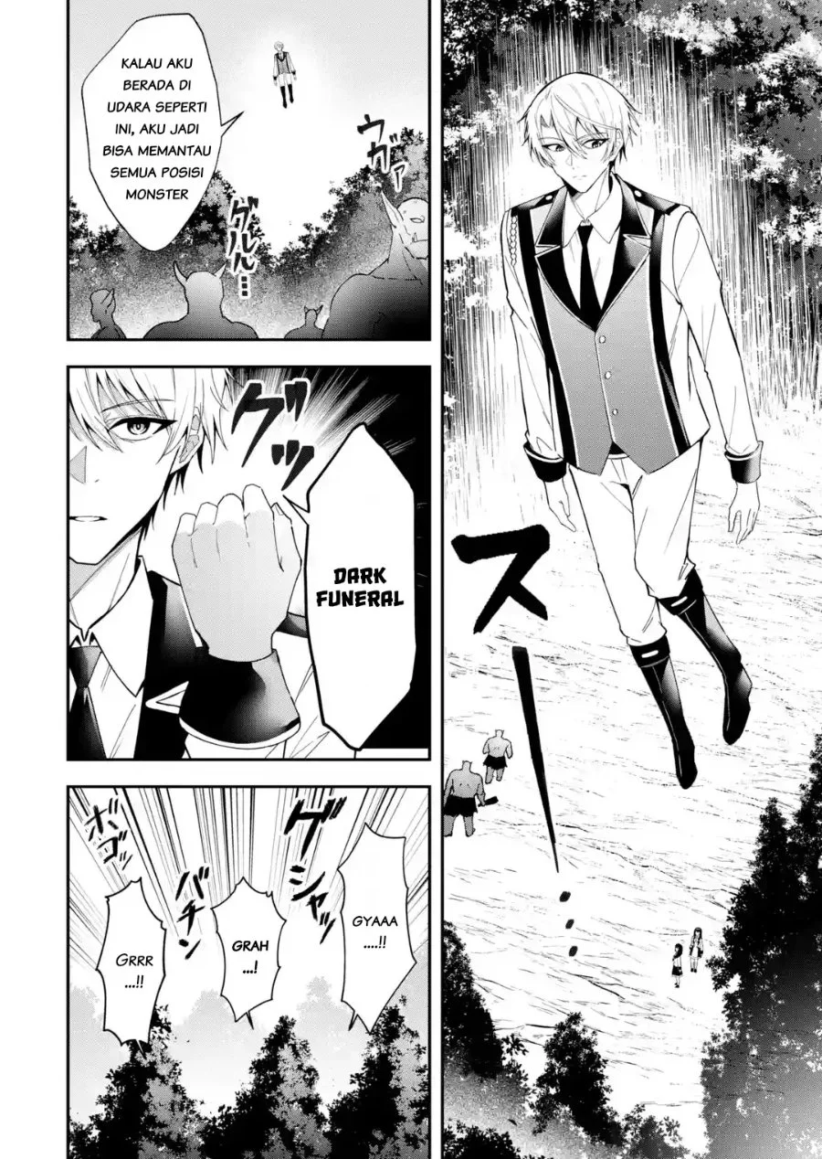 Komik Shokei Flag No Akuyaku Kizoku Ni Tensei Shitaga, Shinitakunainode Yami Maho Wo Kiwamete Heroine Tachi Wo Sukuimasu Byojakuna Heroine Wo Care Shitara Naze Ka Ore Ga Dekiai Sareta Ken Chapter 5.4 gambar 1