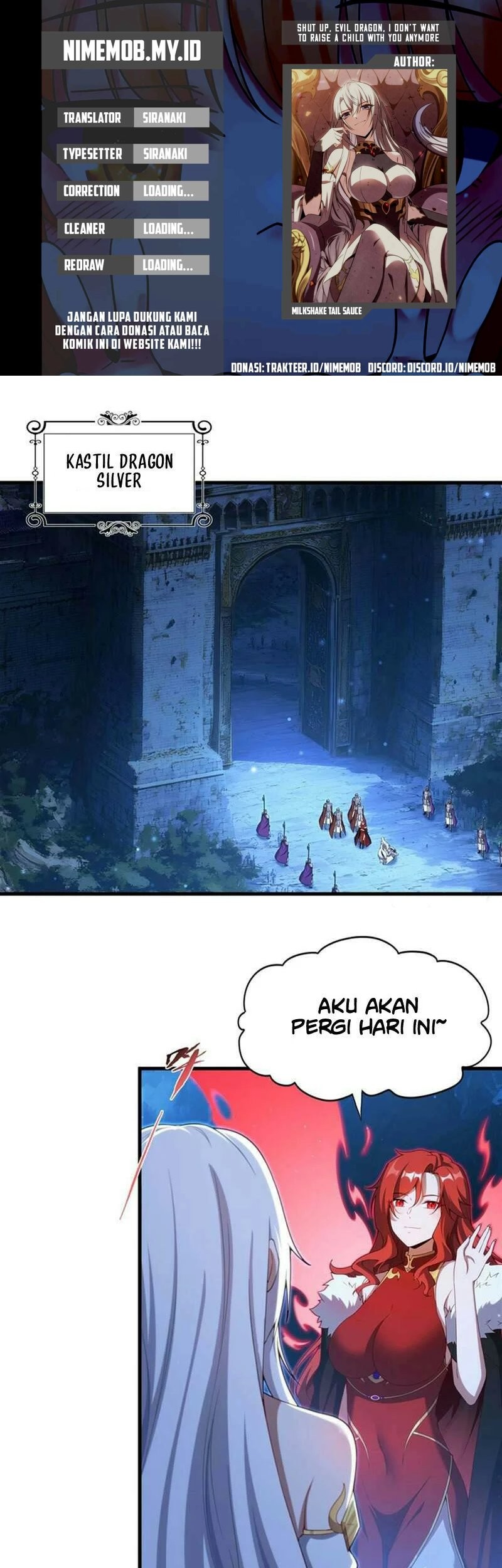 Komik Shut Up, Evil Dragon, I Don’t Want to Raise a Child With You Anymore Chapter 10 gambar 1