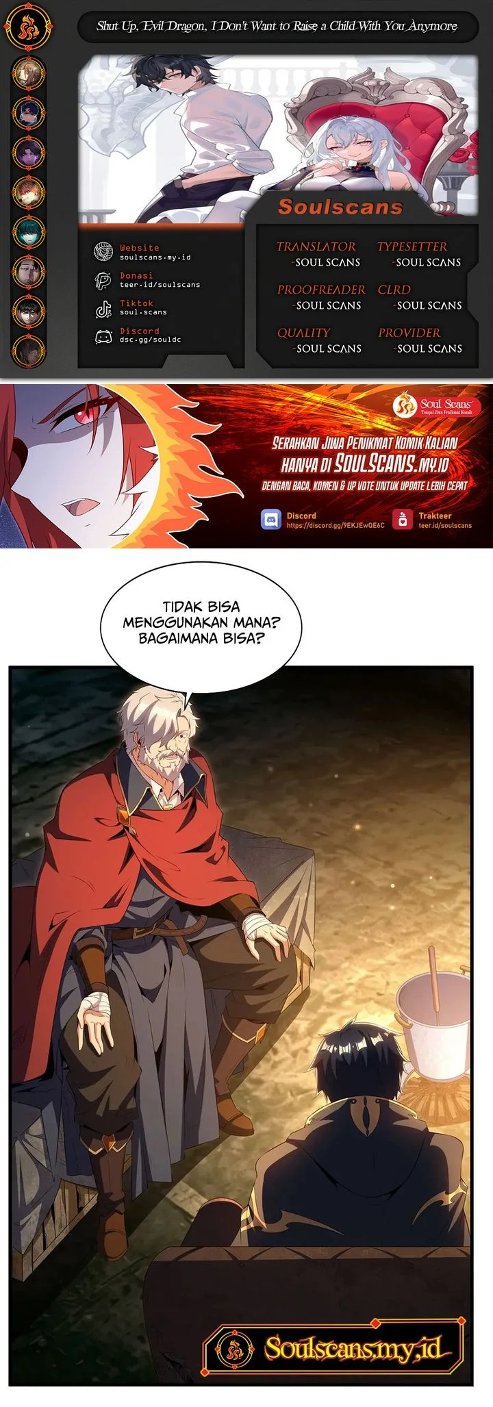 Komik Shut Up, Evil Dragon, I Don’t Want to Raise a Child With You Anymore Chapter 102 gambar 1