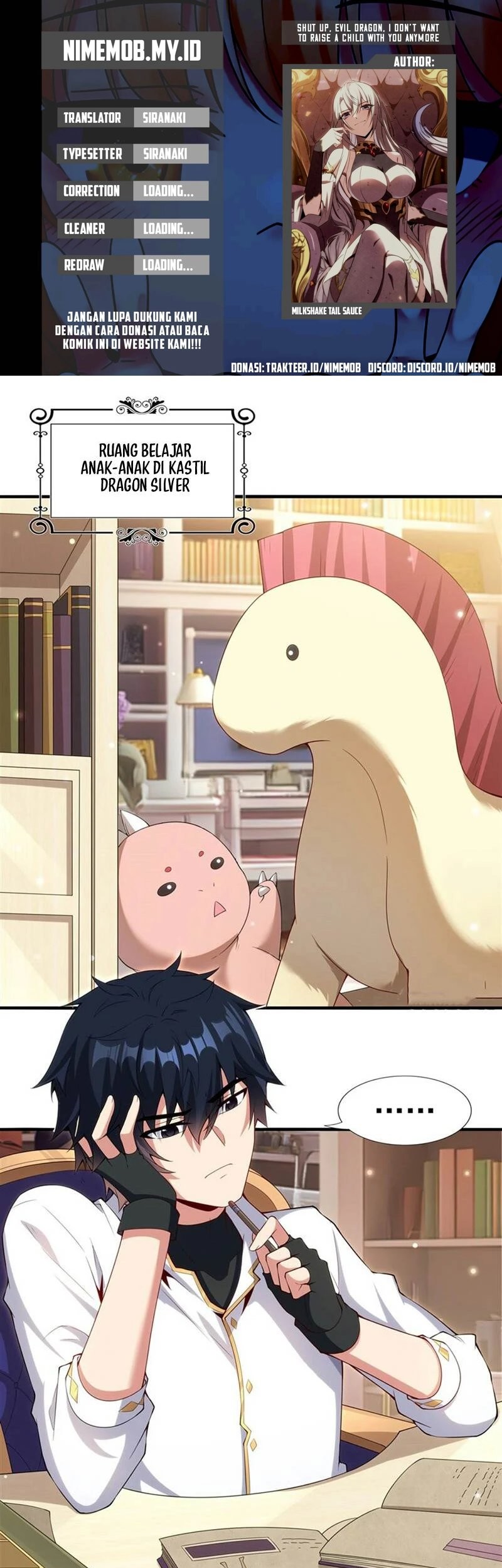 Komik Shut Up, Evil Dragon, I Don’t Want to Raise a Child With You Anymore Chapter 13 gambar 1