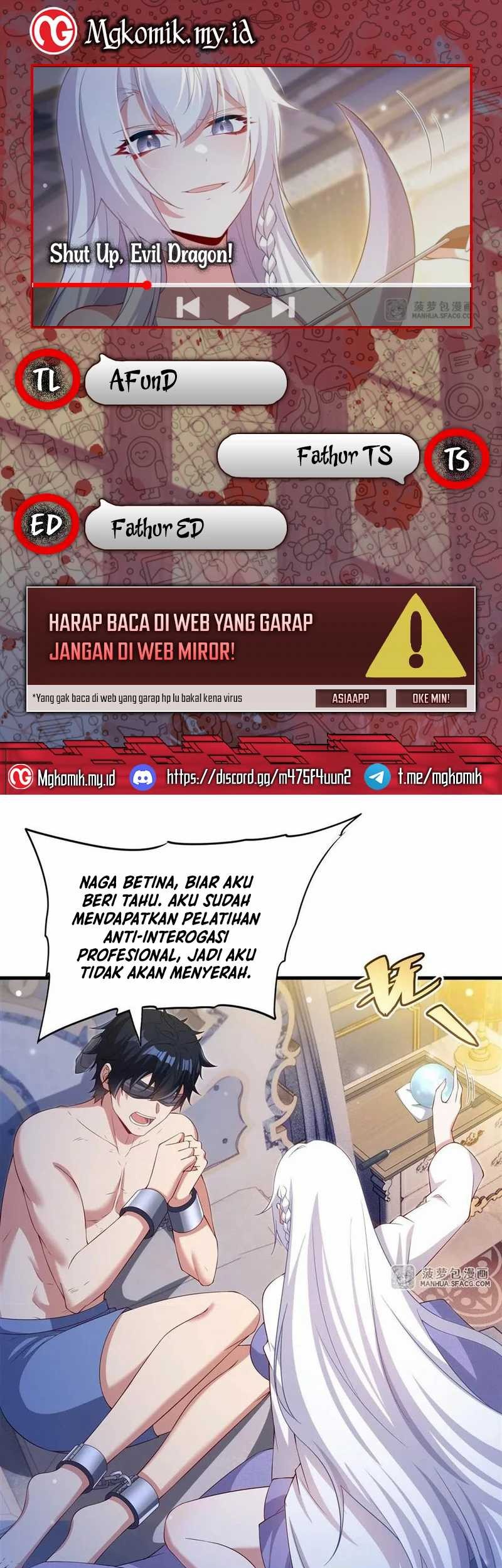 Komik Shut Up, Evil Dragon, I Don’t Want to Raise a Child With You Anymore Chapter 33 gambar 1