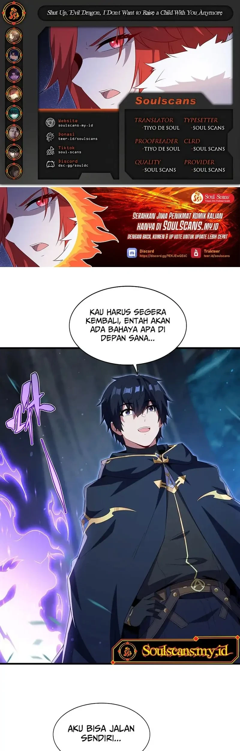 Komik Shut Up, Evil Dragon, I Don’t Want to Raise a Child With You Anymore Chapter 98 gambar 1
