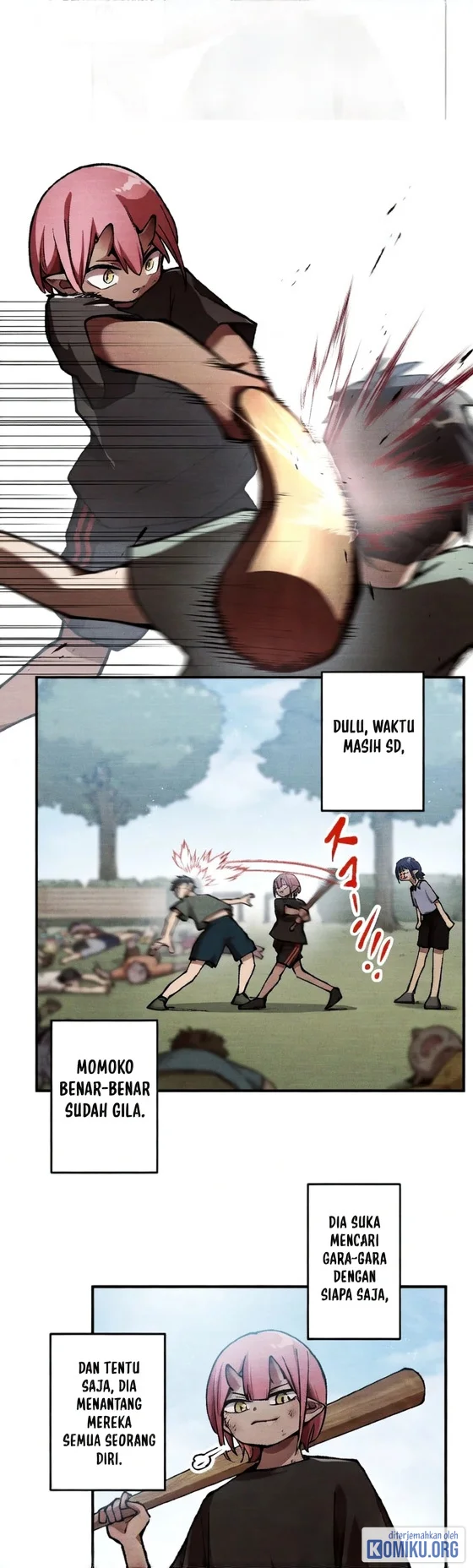 Manga Shuten Momoko Can’t Be Defeated Chapter 17 gambar 2