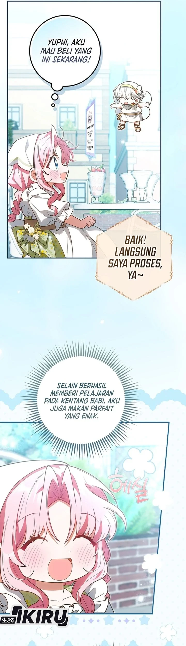 Si Bungsu di Variety Show Pengasuhan Itu Sangat Menggemaskan Chapter 34 Gambar 4