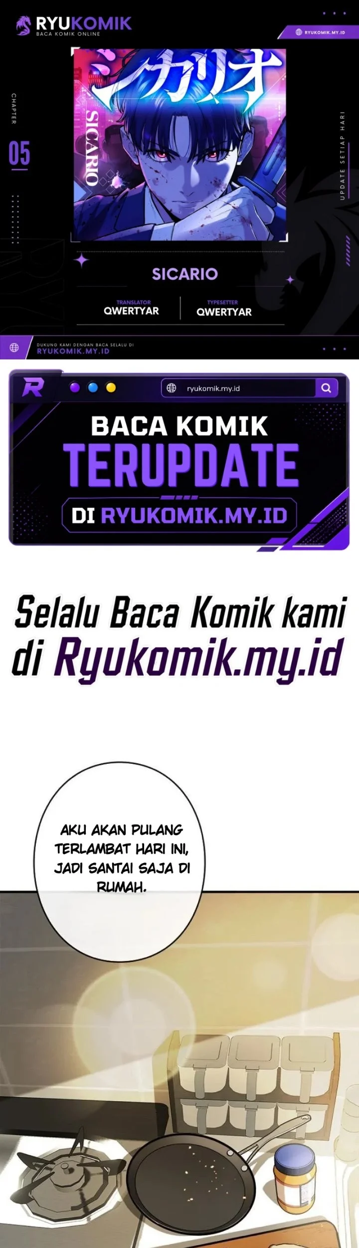Komik Sicario Chapter 5 gambar 1