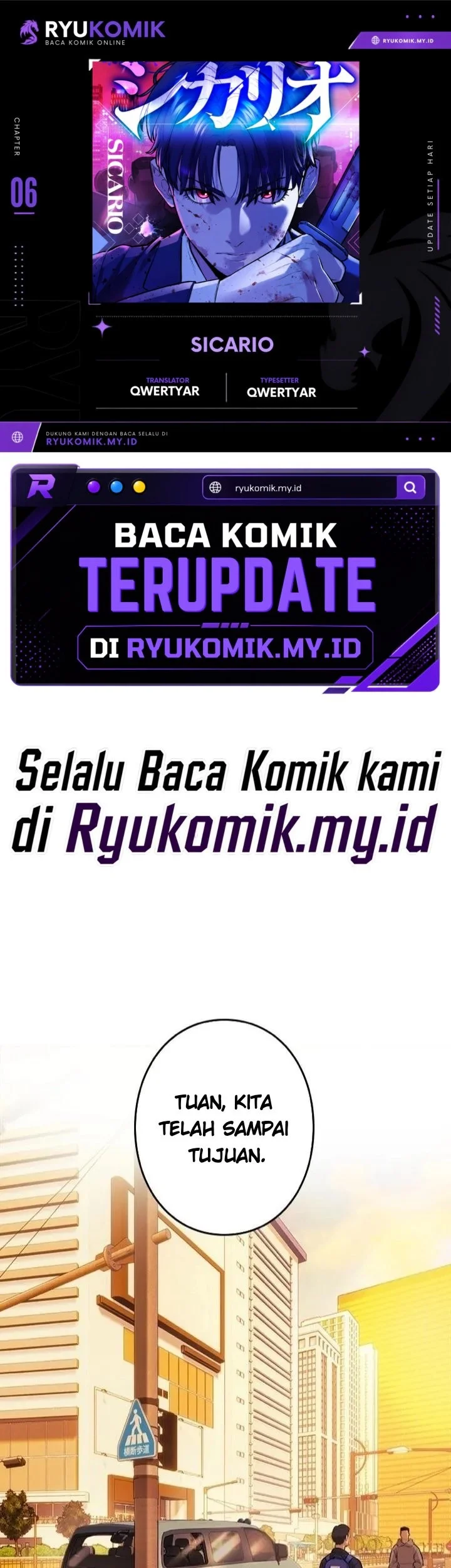 Komik Sicario Chapter 6 gambar 1