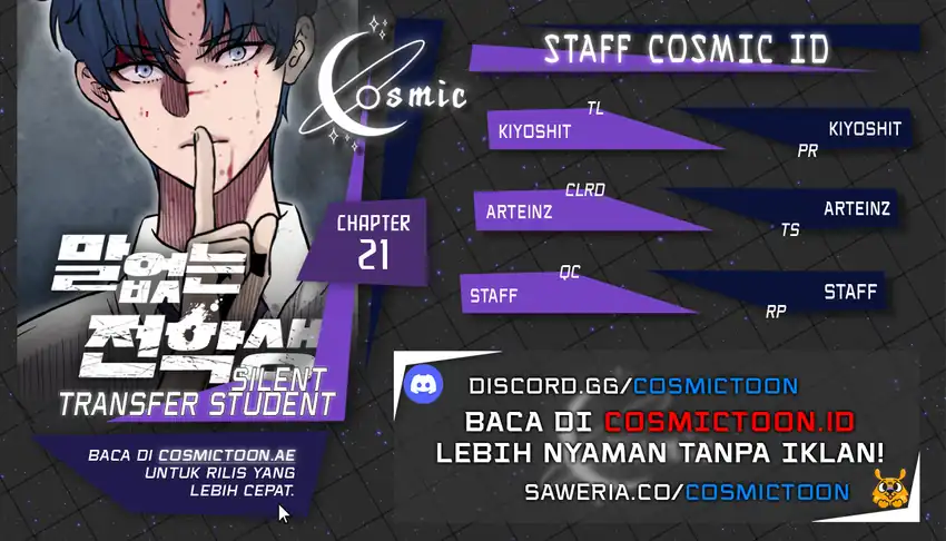 Komik Silent Transfer Student Chapter 21 gambar 1