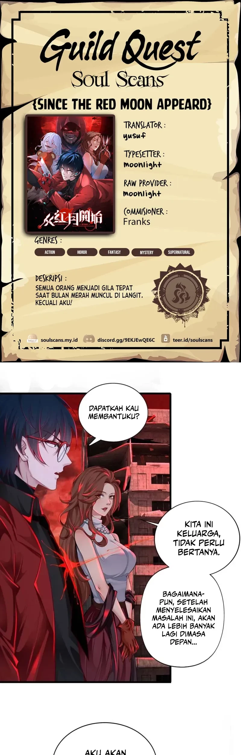 Komik Since The Red Moon Appeared Chapter 106 gambar 1