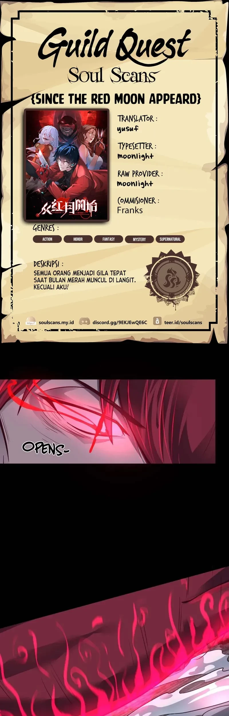 Komik Since The Red Moon Appeared Chapter 107 gambar 1