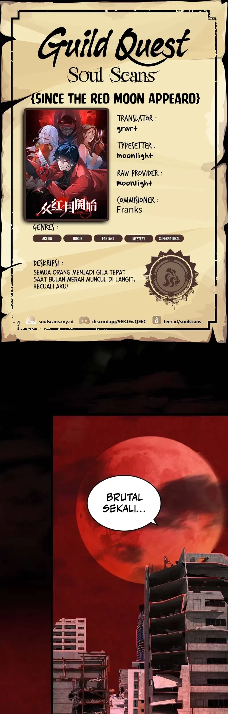 Komik Since The Red Moon Appeared Chapter 108 gambar 1