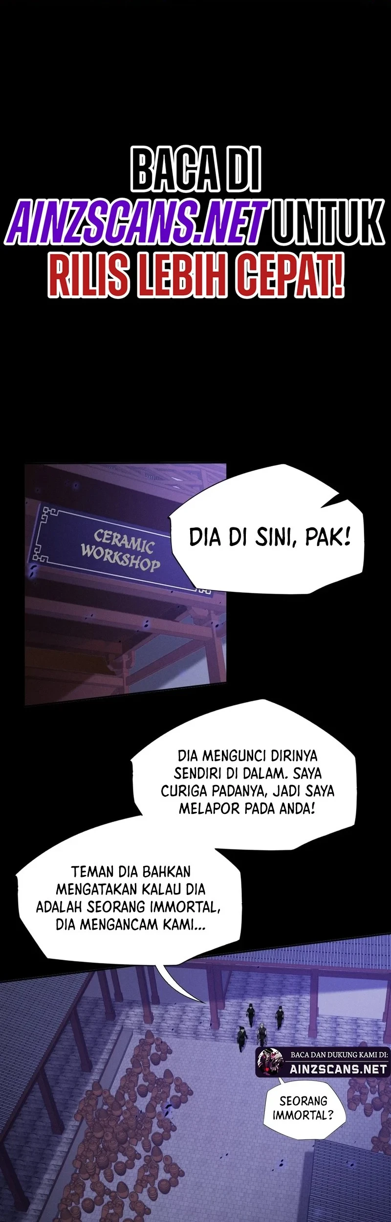 Manhwa Sinister Immortal Path Chapter 14 gambar 2